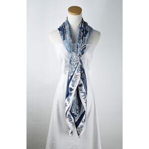 Extra Large Silk Polyester  Scarf Tops  Wraps Bandana 50 x 50